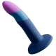 ROMP Piccolo arnés + dildo silicona con ventosa tricolor 14 cm